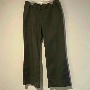 Banana Republic 8P dark gray women’s wide leg pants stretch
